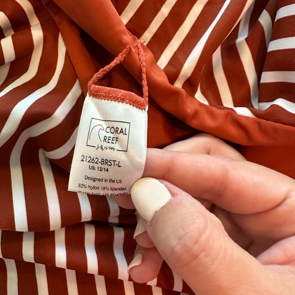 Coral reef swim cabana bottoms - Picture 2 of 3